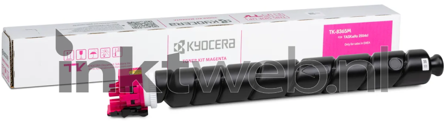 Kyocera Mita TK-8365M magenta Combined box and product