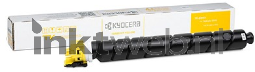Kyocera Mita TK-8375Y geel Combined box and product