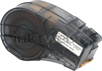 Huismerk Brady  M21-750-427 zwart op wit breedte 19.1 mm Outlet