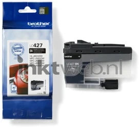 Brother LC-427 zwart Combined box and product