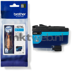 Brother LC-427XL cyaan Combined box and product