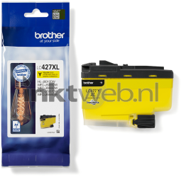 Brother LC-427XL geel Combined box and product