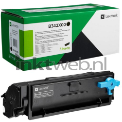Lexmark B342X00 toner zwart Combined box and product