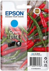 Epson 503 cyaan Front box