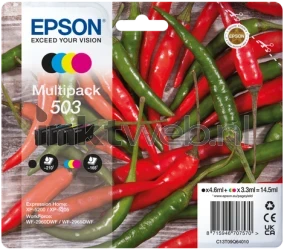 Epson 503 Multipack zwart en kleur Front box
