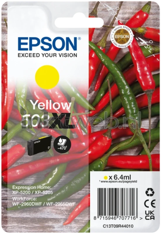 Epson 503XL geel