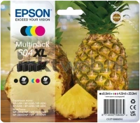 Epson 604XL Multipack (Opruiming 4 x 1-pack los) zwart en kleur