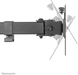 Neomounts FPMA-D550DBLACK | Monitorarm met bureausteun zwart 
