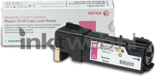 Xerox Phaser 6140 magenta Combined box and product