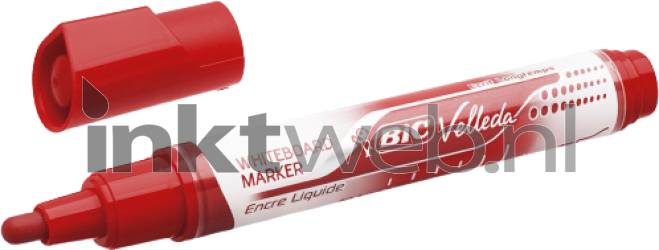 BIC Velleda Whiteboardmarker Liquid Ink Tank rood Product only