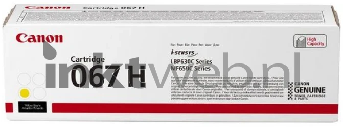 Canon 067 H geel Front box