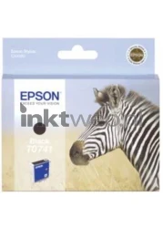 Epson T0741 zwart Front box