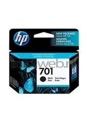 HP 701 zwart Front box