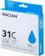 Ricoh GC-31C cyaan (Origineel)