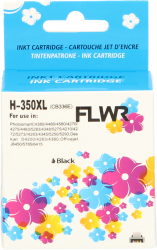 FLWR HP 350XL zwart FLWR-CB336