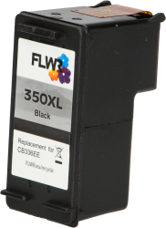 FLWR HP 350XL zwart FLWR-CB336