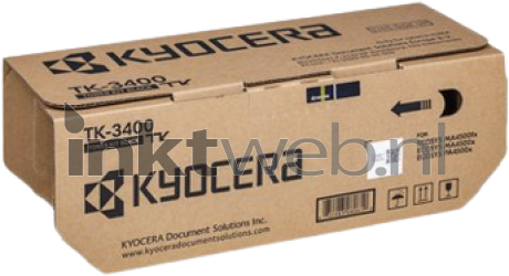 Kyocera Mita TK-3400 zwart Front box