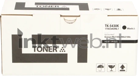 Huismerk Kyocera Mita TK-5430K zwart Front box