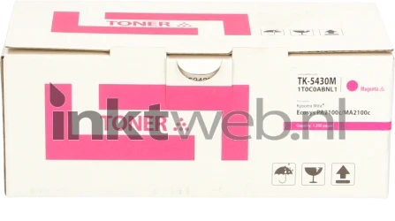 Huismerk Kyocera Mita TK-5430M magenta Front box