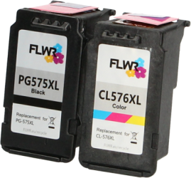 FLWR PG-575XL/CL-576XL Multipack zwart en kleur Product only
