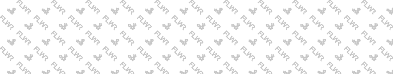 FLWR Bedrukte PP-tape wit Diverse