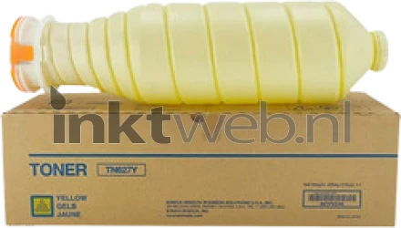 Konica Minolta TN-627Y geel Front box