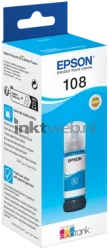 Epson 108 cyaan Front box