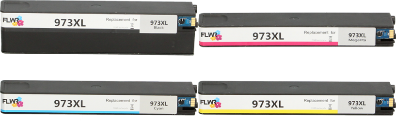 FLWR HP 973X Multipack zwart en kleur Product only