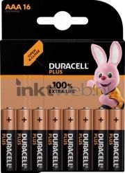 Duracell Alkaline Micro AAA LR03 1.5V Plus (16-Pack) Front box