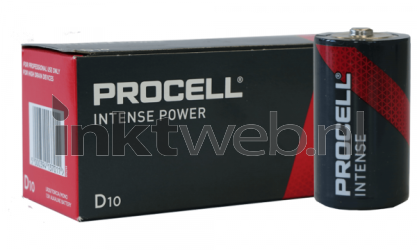 Procell Alkaline Intense Power LR20 D 1.5V (10-pack)