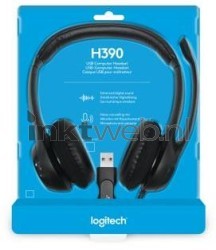 Logitech Headset H390 USB Stereo Front box
