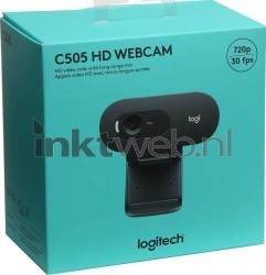 Logitech Webcam C505e, HD 720p, zwart zwart