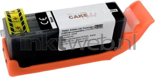 FLWR Eetbaar PGI-580 BK zwart Product only