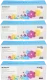 FLWR HP 415X 4-pack zwart en kleur (Compatible XXL)