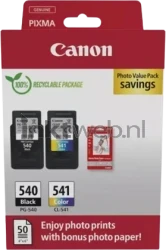 Canon PG-540/CL-541 Photo Value Pack Front box