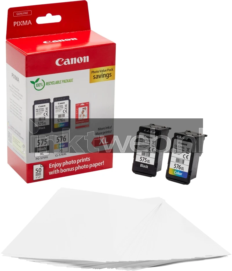 Canon CL-576XL Cartridge Kleur - Coolblue - Voor 23.59u, morgen in huis Canon CL-576XL Cartridge Kleur - Coolblue - Voor 23.59u, morgen in huis