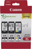 Canon PG-575XL 2x/CL-576XL Multipack (Transport schade) zwart en kleur