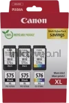Canon PG-575XL 2x/CL-576XL Multipack zwart en kleur