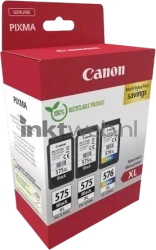 Canon PG-575XL 2x/CL-576XL Multipack zwart en kleur Diverse