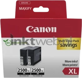 Canon PGI-2500XL BK TWIN Front box