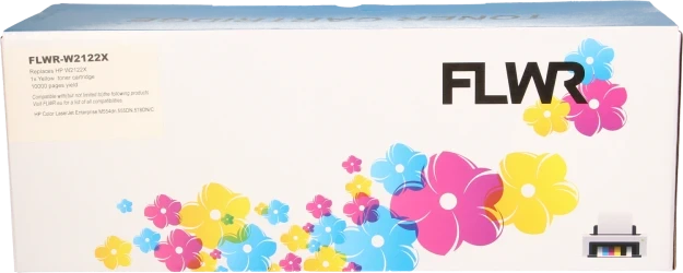 FLWR HP 212X geel Front box