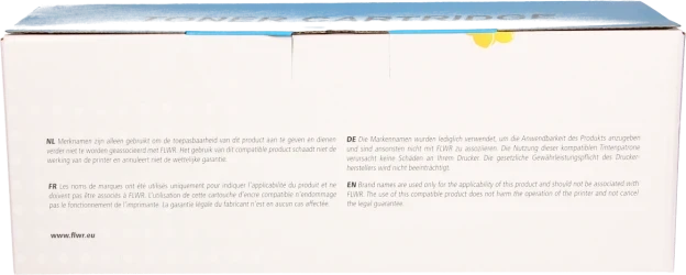 FLWR HP 212X geel Back box