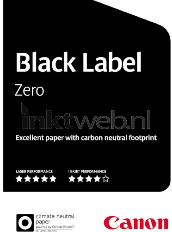 Canon Black Label 80 grams | pak 250 vellen wit