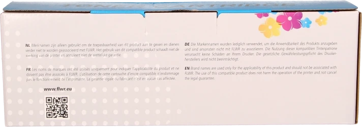 FLWR Brother TN-249C cyaan Back box