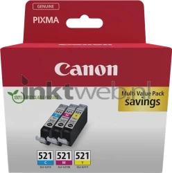 Canon CLI-521 Multipack kleur Front box