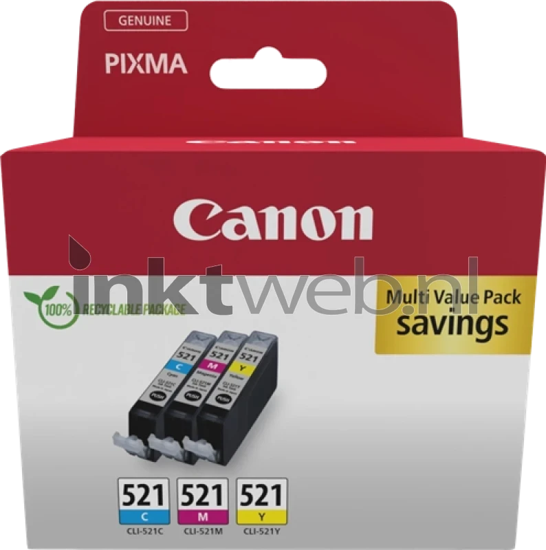 Canon CLI-521 Multipack kleur