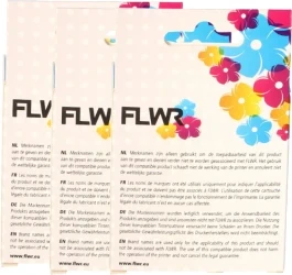 FLWR Canon PGI-35BK TRIPLE zwart Back box