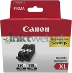 Canon PGI-550XL twinpack zwart