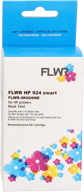 FLWR HP 924e zwart