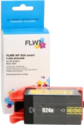 FLWR HP 924e zwart Combined box and product